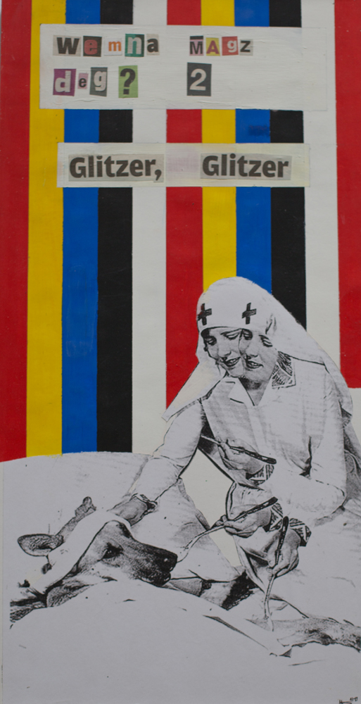 Glitzer, 2013, 22x42 cm