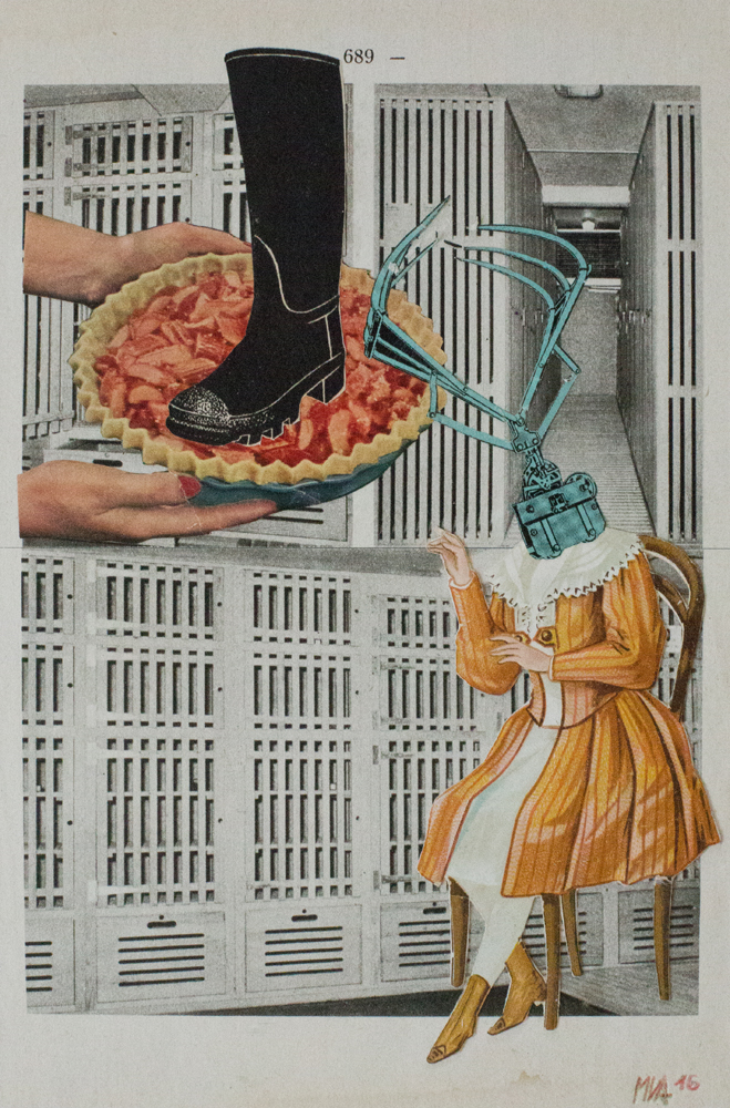 Rhabarber, Gummi & Co., 2016, 14x21 cm (verkauft)