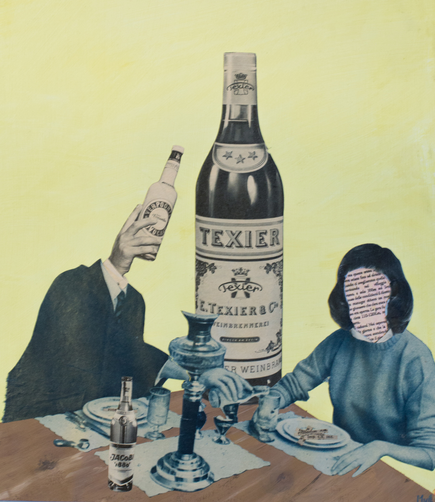 Benommen, 2015, 26x30 cm (verkauft)