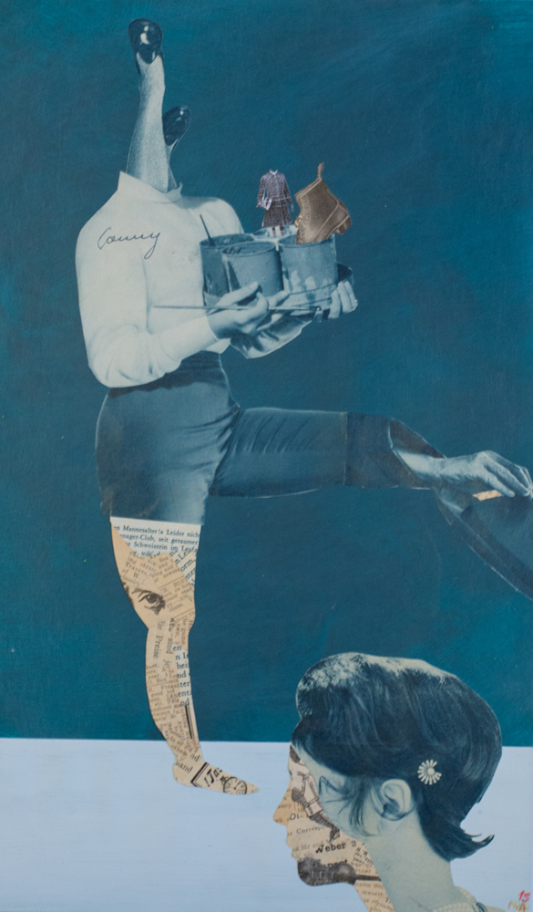 Der Gang, 2015, 24x40 cm (verkauft)